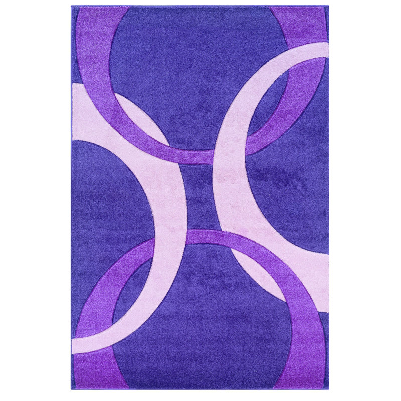Threadbind Abstract Purple Area Rug & Reviews Wayfair.ca